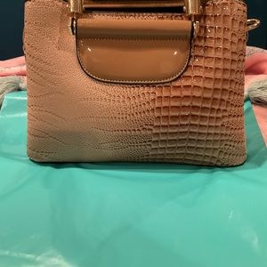 Woman Embossed Crocodile Fashion Satchet Bag